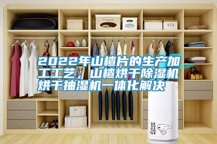 2022年山楂片的生產加工工藝，山楂烘干除濕機烘干抽濕機一體化解決