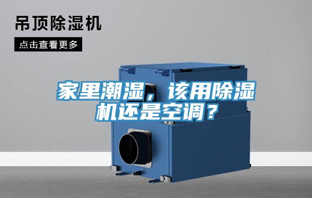 家里潮濕，該用除濕機還是空調？
