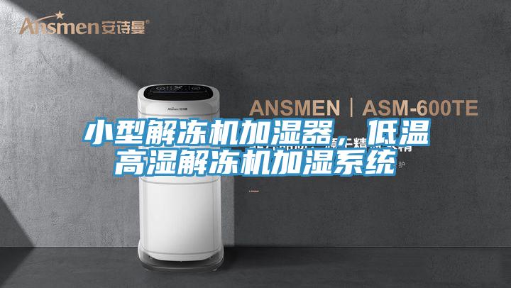小型解凍機加濕器，低溫高濕解凍機加濕系統