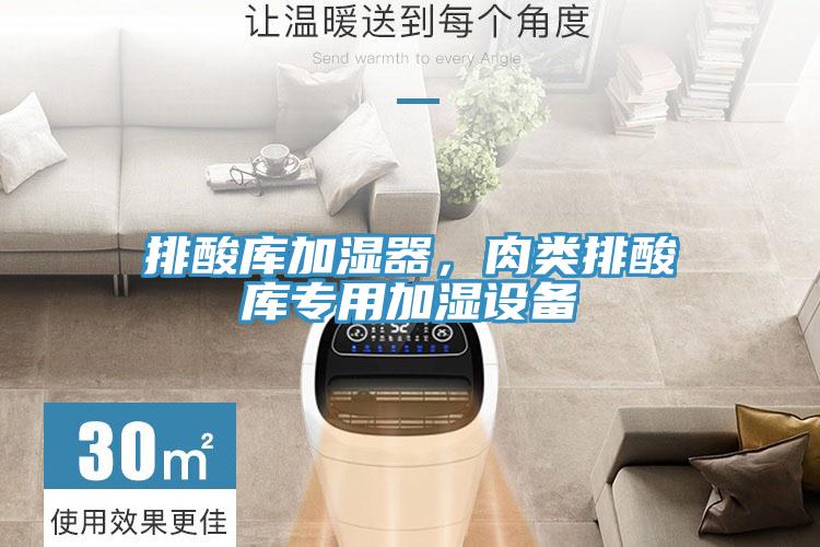 排酸庫加濕器，肉類排酸庫專用加濕設備