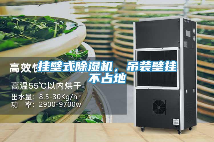 掛壁式除濕機，吊裝壁掛不占地