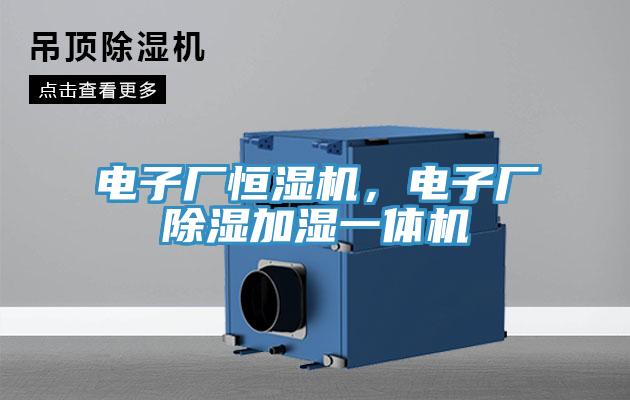 電子廠恒濕機，電子廠除濕加濕一體機