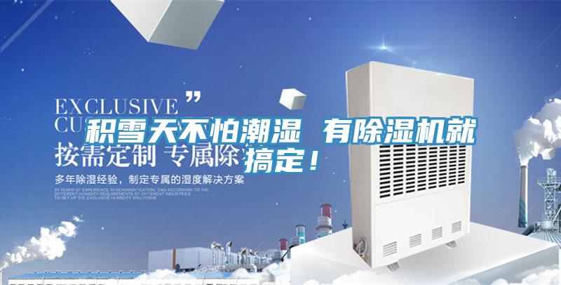 積雪天不怕潮濕 有除濕機就搞定！