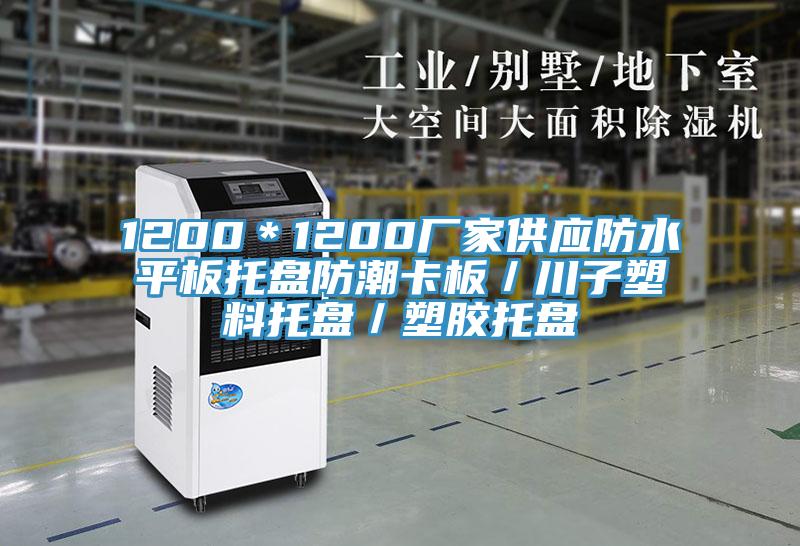 1200＊1200廠家供應防水平板托盤防潮卡板／川子塑料托盤／塑膠托盤