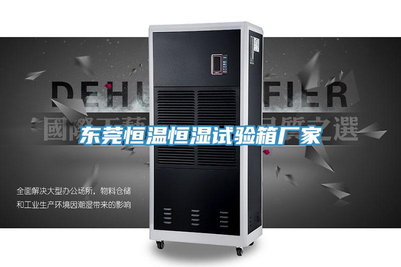 東莞恒溫恒濕試驗箱廠家