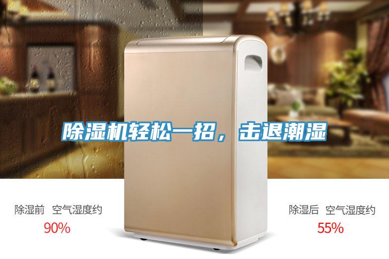 除濕機輕松一招，擊退潮濕