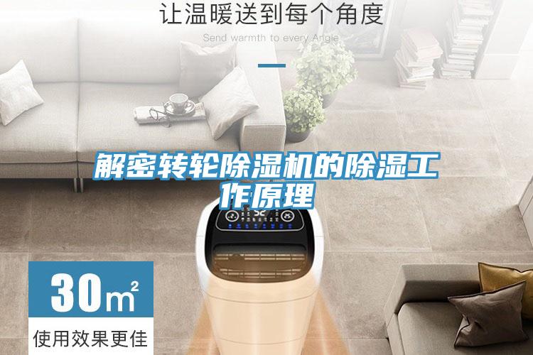 解密轉輪除濕機的除濕工作原理
