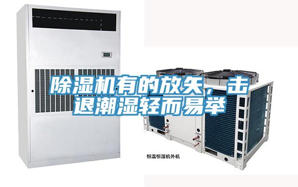 除濕機有的放矢，擊退潮濕輕而易舉