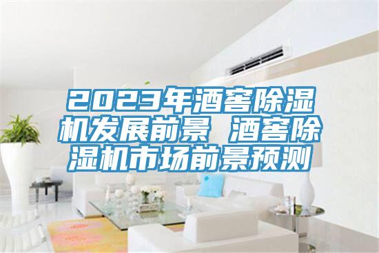 2023年酒窖除濕機(jī)發(fā)展前景 酒窖除濕機(jī)市場(chǎng)前景預(yù)測(cè)