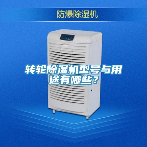 轉輪除濕機型號與用途有哪些？