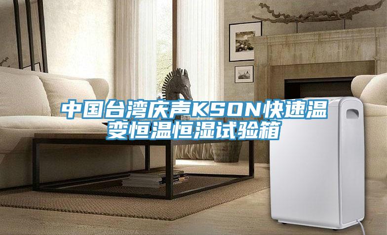 中國(guó)臺(tái)灣慶聲KSON快速溫變恒溫恒濕試驗(yàn)箱