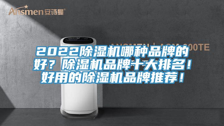 2022除濕機哪種品牌的好？除濕機品牌十大排名！好用的除濕機品牌推薦！