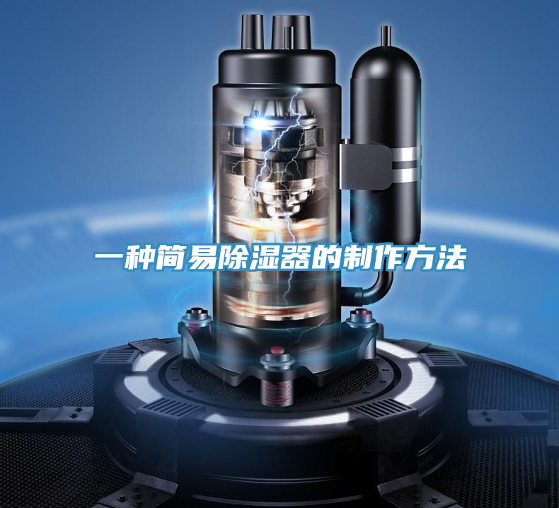 一種簡易除濕器的制作方法