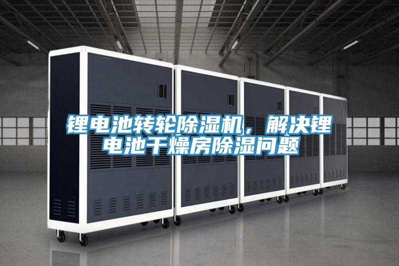 鋰電池轉輪除濕機,解決鋰電池干燥房除濕問題