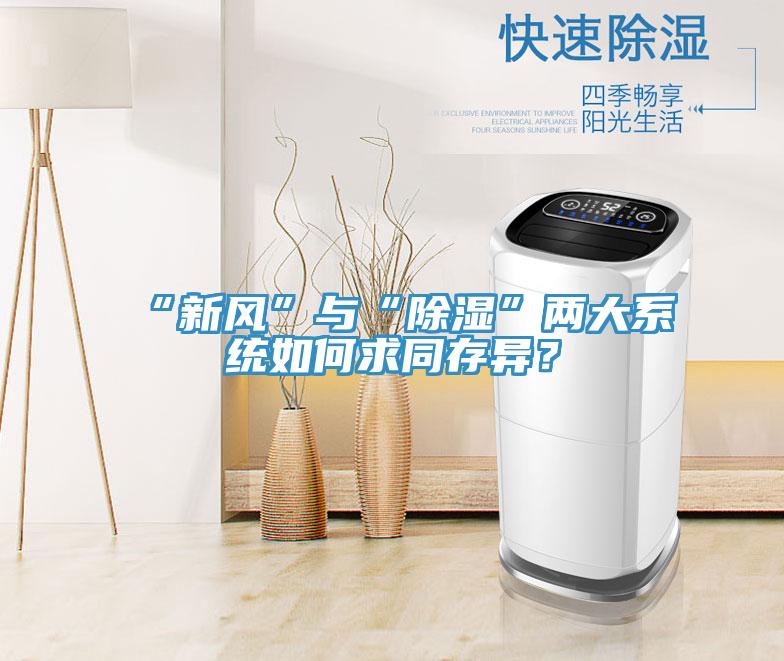 “新風”與“除濕”兩大系統如何求同存異？