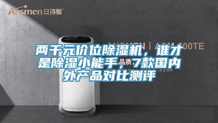 兩千元價位除濕機，誰才是除濕小能手，7款國內外產品對比測評