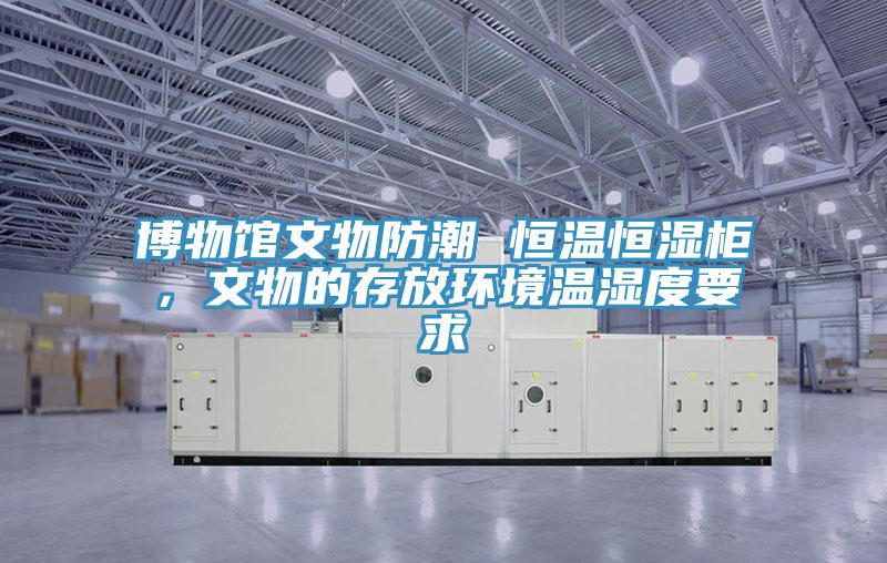 博物館文物防潮 恒溫恒濕柜，文物的存放環境溫濕度要求