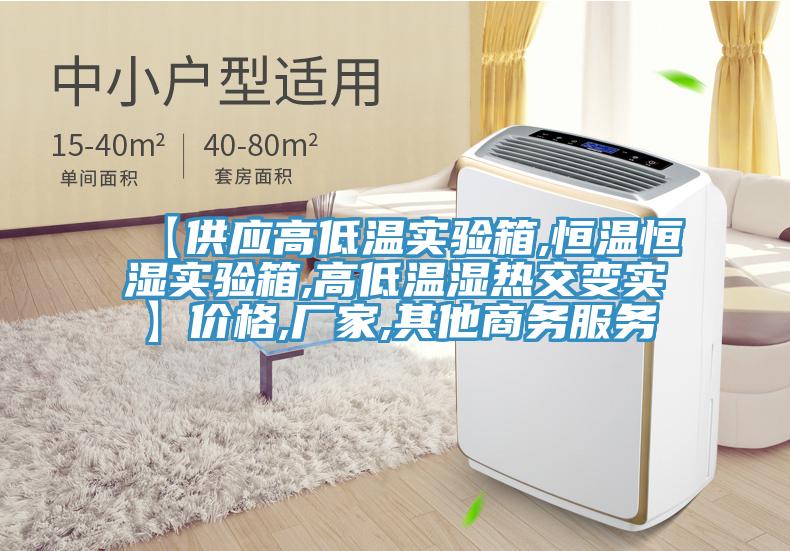【供應(yīng)高低溫實驗箱,恒溫恒濕實驗箱,高低溫濕熱交變實】價格,廠家,其他商務(wù)服務(wù)