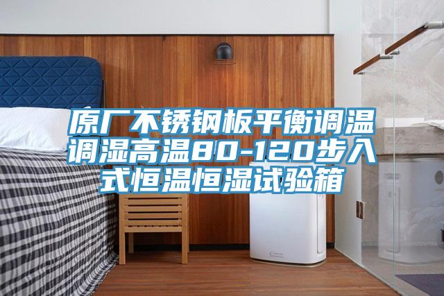 原廠不銹鋼板平衡調(diào)溫調(diào)濕高溫80-120步入式恒溫恒濕試驗(yàn)箱