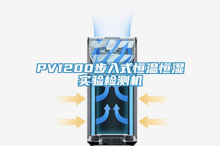 PV1200步入式恒溫恒濕實驗檢測機