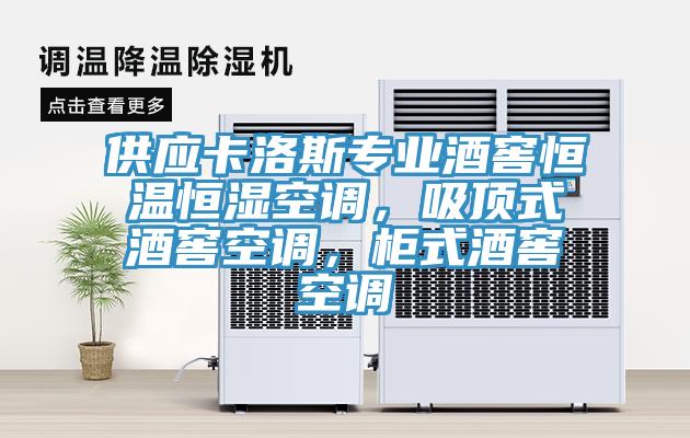 供應卡洛斯專業酒窖恒溫恒濕空調，吸頂式酒窖空調，柜式酒窖空調