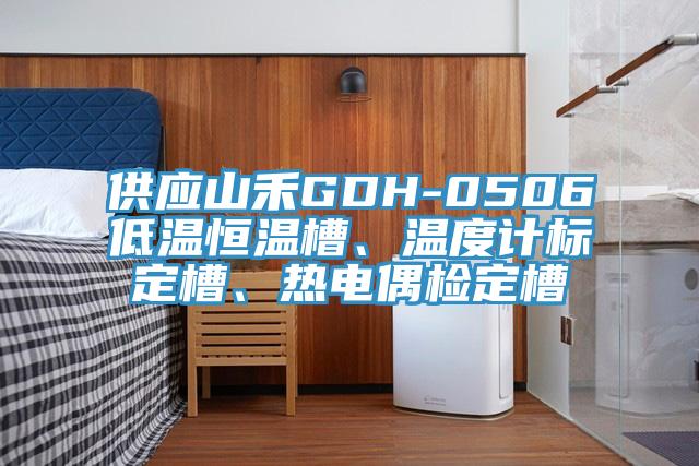 供應山禾GDH-0506低溫恒溫槽、溫度計標定槽、熱電偶檢定槽