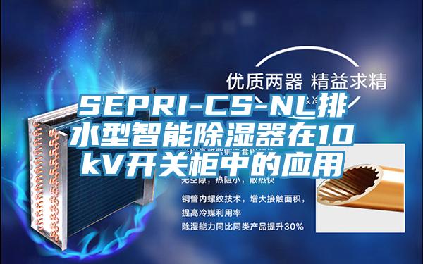 SEPRI-CS-NL排水型智能除濕器在10kV開關柜中的應用