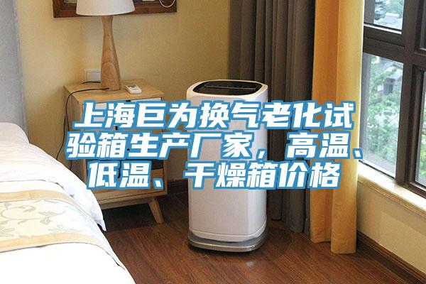 上海巨為換氣老化試驗箱生產廠家，高溫、低溫、干燥箱價格