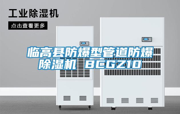 臨高縣防爆型管道防爆除濕機 BCGZ10