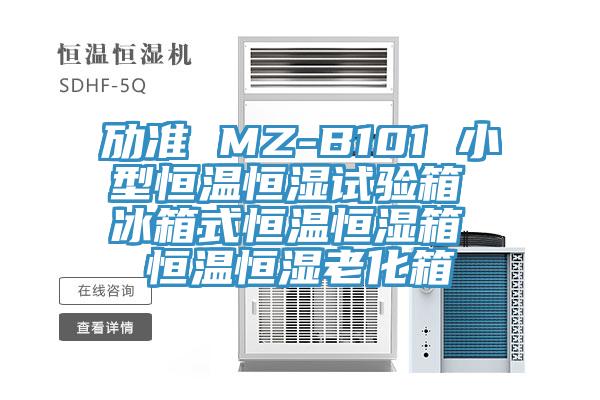勱準 MZ-B101 小型恒溫恒濕試驗箱 冰箱式恒溫恒濕箱 恒溫恒濕老化箱