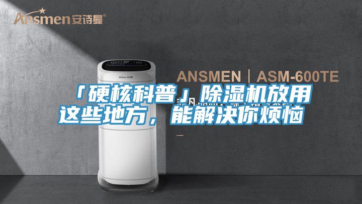 「硬核科普」除濕機放用這些地方，能解決你煩惱