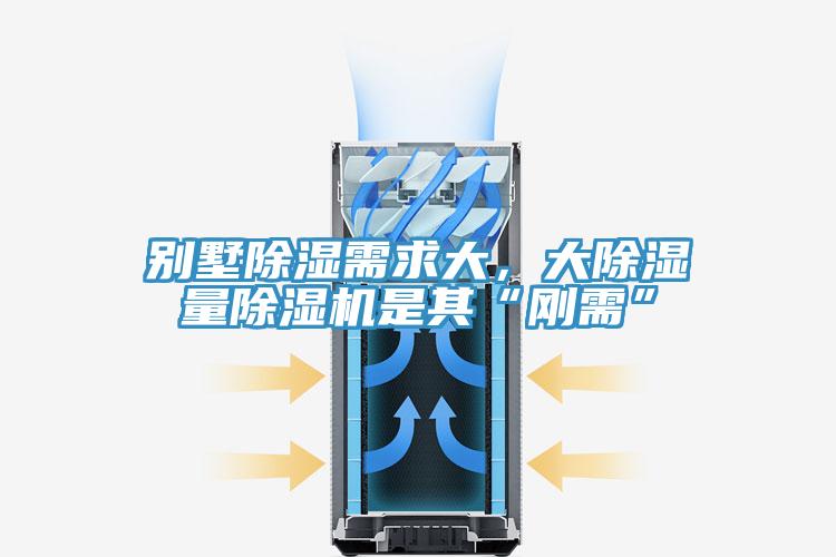 別墅除濕需求大，大除濕量除濕機是其“剛需”