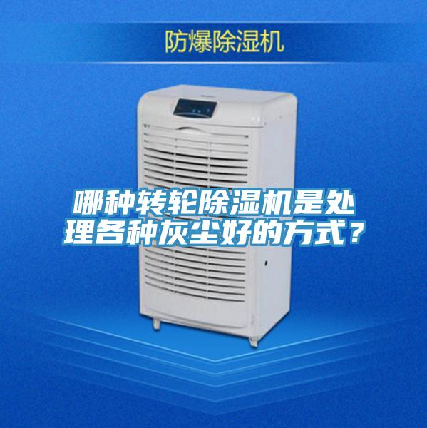 哪種轉(zhuǎn)輪除濕機(jī)是處理各種灰塵好的方式？