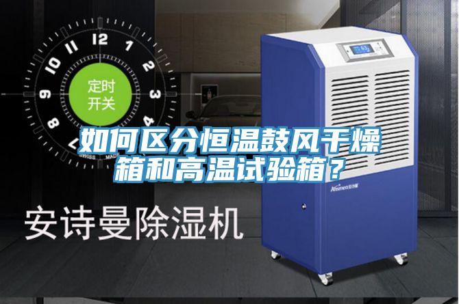 如何區分恒溫鼓風干燥箱和高溫試驗箱？