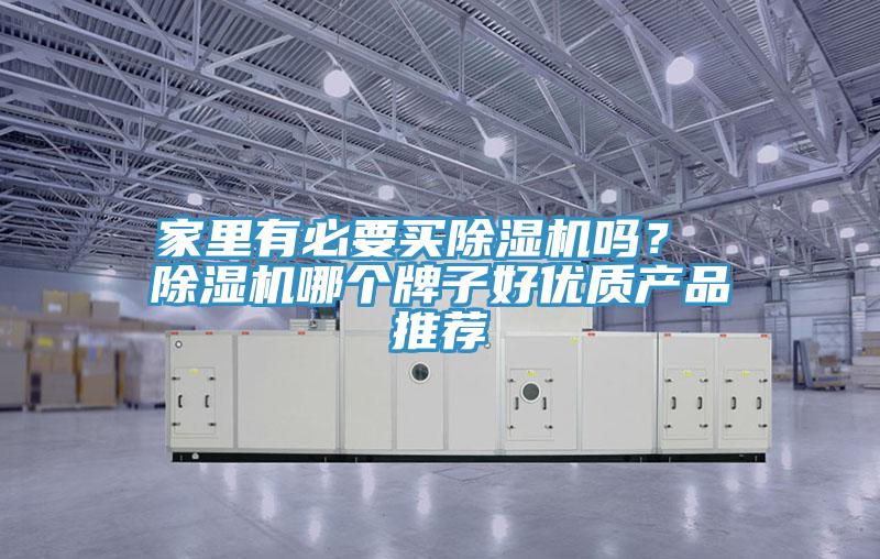 家里有必要買除濕機嗎？ 除濕機哪個牌子好優質產品推薦