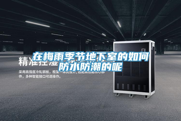 在梅雨季節地下室的如何防水防潮的呢