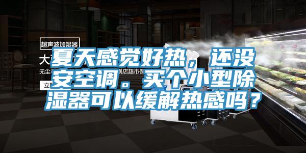 夏天感覺好熱,還沒安空調(diào)。買個(gè)小型除濕器可以緩解熱感嗎?