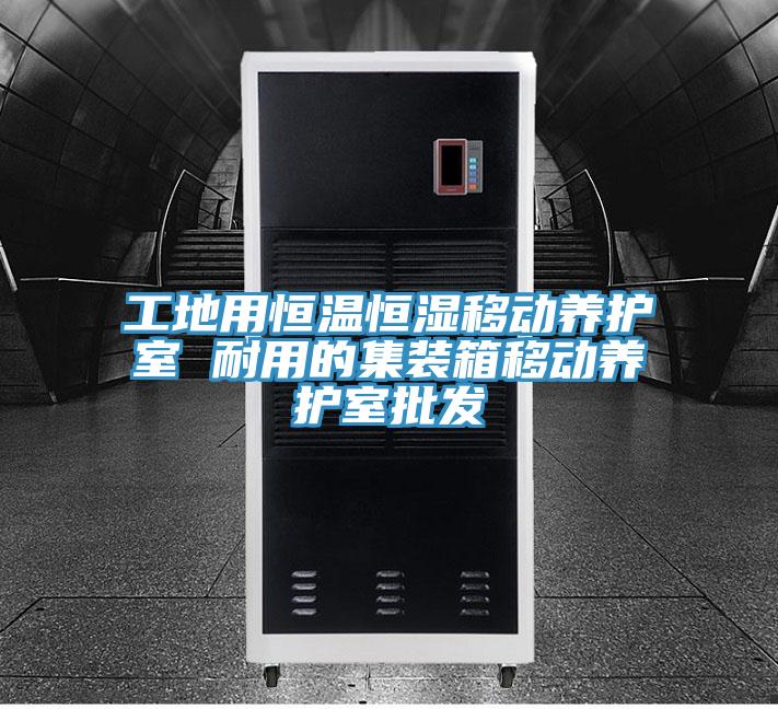 工地用恒溫恒濕移動養護室 耐用的集裝箱移動養護室批發