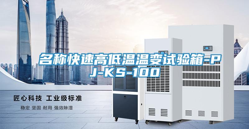 名稱(chēng)快速高低溫溫變?cè)囼?yàn)箱-PJ-KS-100