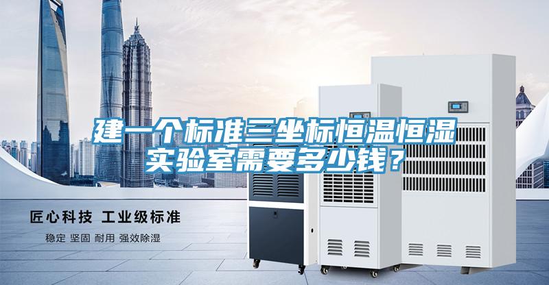 建一個標準三坐標恒溫恒濕實驗室需要多少錢？