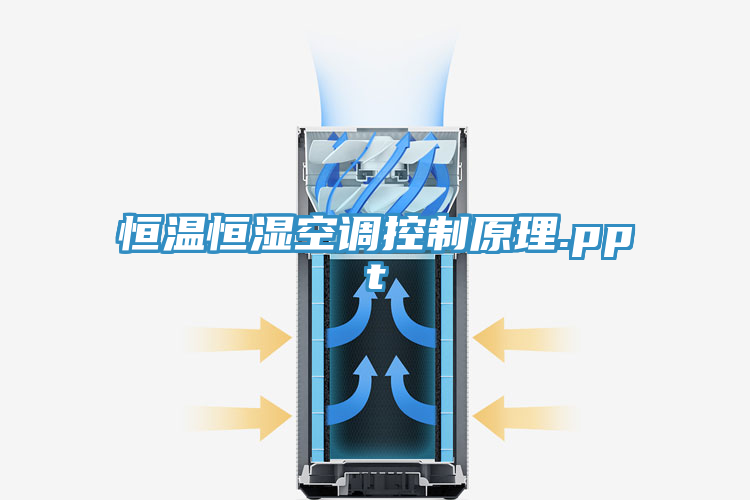 恒溫恒濕空調控制原理.ppt
