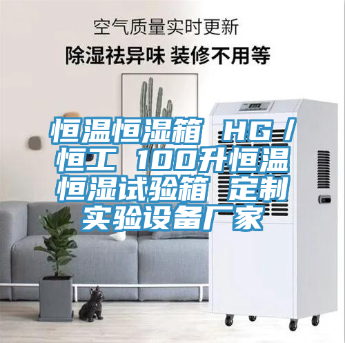 恒溫恒濕箱 HG／恒工 100升恒溫恒濕試驗箱 定制實驗設備廠家