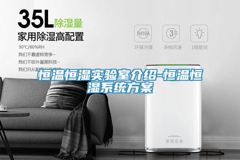恒溫恒濕實(shí)驗(yàn)室介紹-恒溫恒濕系統(tǒng)方案