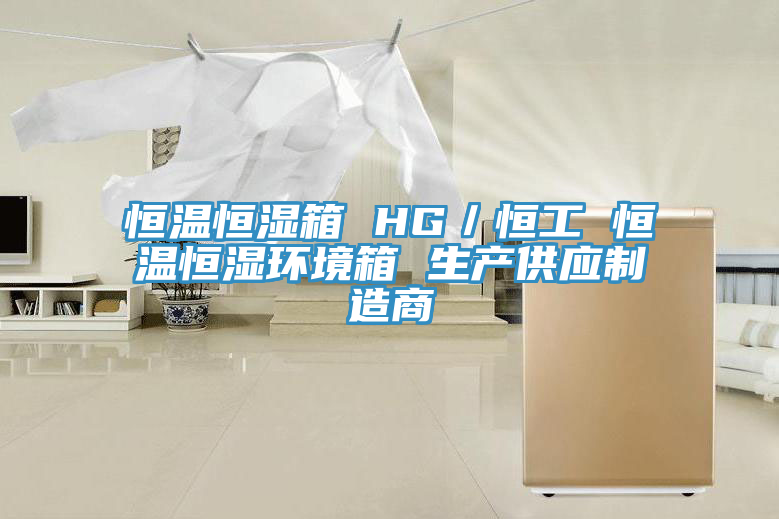 恒溫恒濕箱 HG／恒工 恒溫恒濕環(huán)境箱 生產(chǎn)供應(yīng)制造商