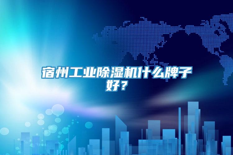 宿州工業除濕機什么牌子好？