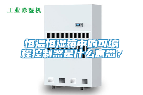 恒溫恒濕箱中的可編程控制器是什么意思？