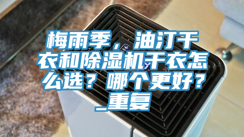 梅雨季，油汀干衣和除濕機干衣怎么選？哪個更好？_重復