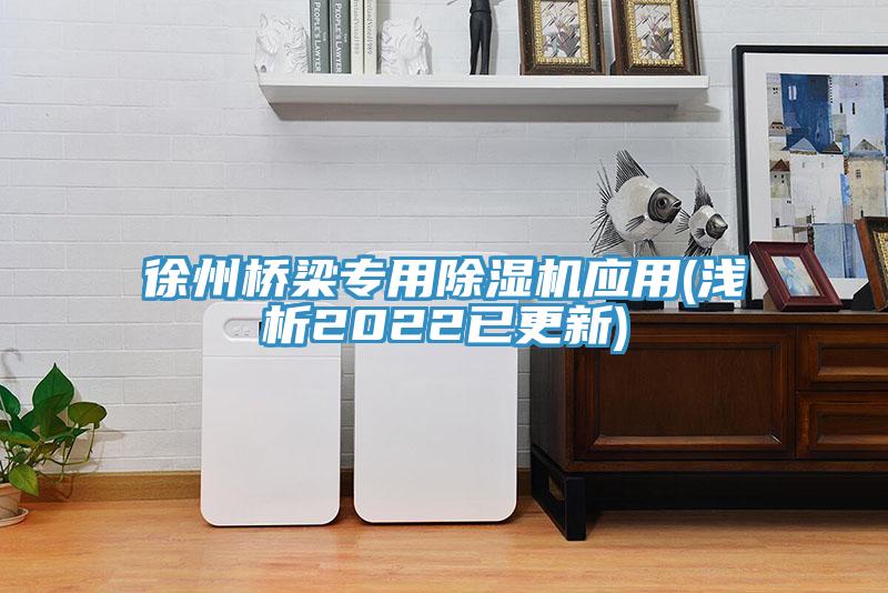 徐州橋梁專用除濕機應(yīng)用(淺析2022已更新)