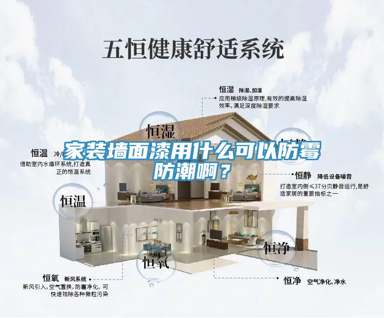 家裝墻面漆用什么可以防霉防潮啊？
