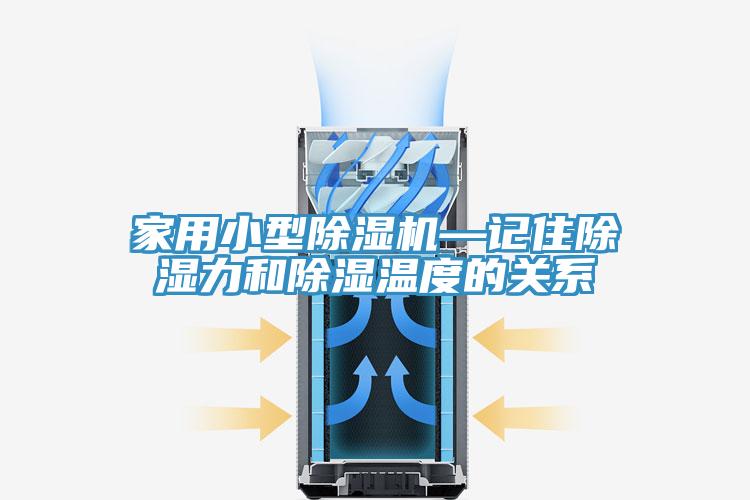 家用小型除濕機—記住除濕力和除濕溫度的關系